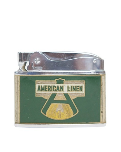 Vintage Circa 1950's American Linen Lighter