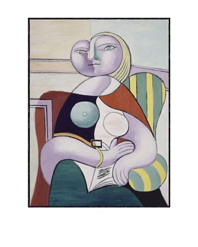 Pablo Picasso La lecture (Woman Reading) Framed Art