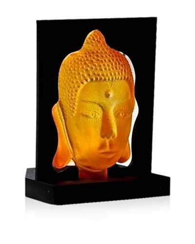 Buddha Candle Holder, Orange