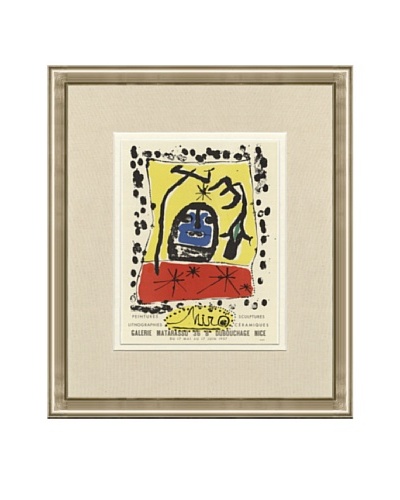 Joan Miró: Galerie Montarasso Lithograph