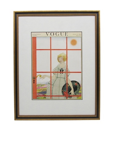 Original Vogue Cover from 1920 by Harriet Messerole