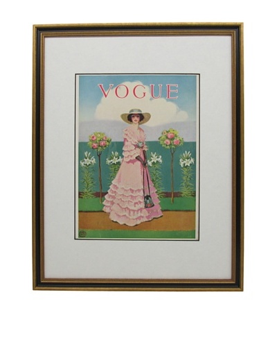 Original Vogue Cover from 1912 by Mrs. Newell Tilton