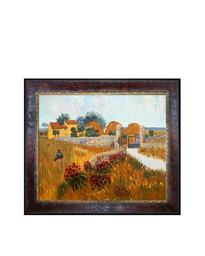 Vincent Van Gogh Farmhouse in Provence Framed Oil Painting