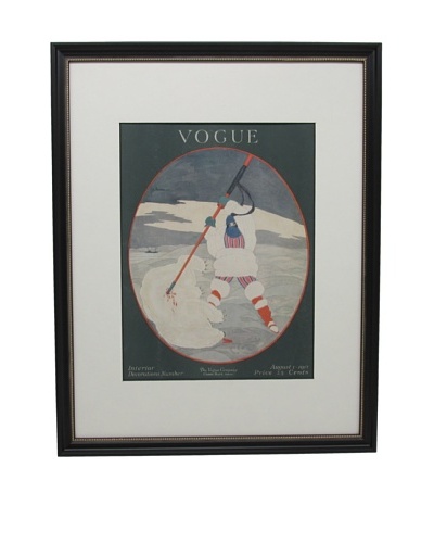 Original Vogue Cover from 1917 by Georges Lepape