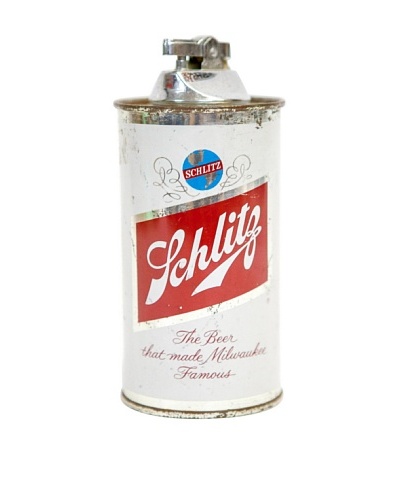 Vintage Circa 1950's Schlitz Can Lighter
