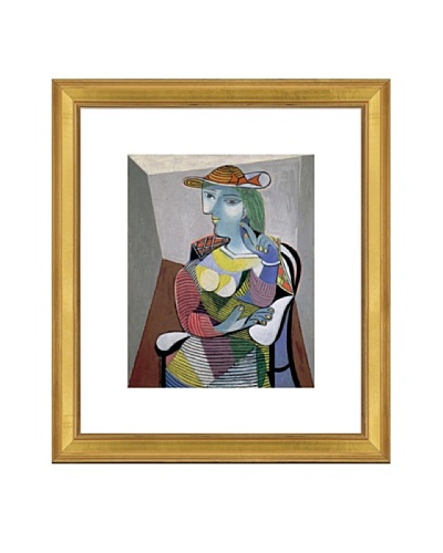 Pablo Picasso Portrait of Marie-Therese, 6th January 1937 Framed Art