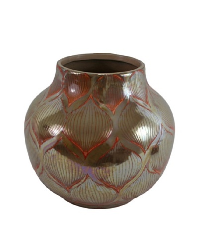 Cease Vase II, Brown/Red