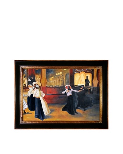 Oil Reproduction of Alfred Maurer's La Bal Bullier, 1900-01As You See