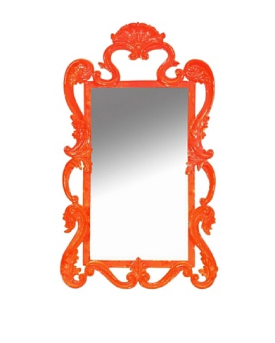 Ornate Mirror, Orange