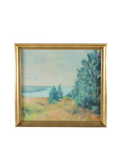 Landscape, 1955 Framed Artwork