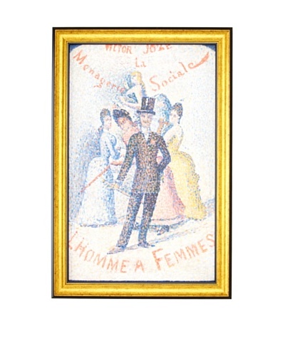 Georges Seurat: The Ladies' Man (L'Homme à femmes), 1890