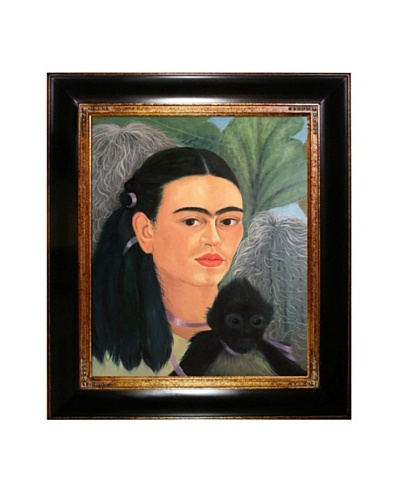 Frida Kahlo's Fulang Chang and I Framed Reproduction Oil Painting