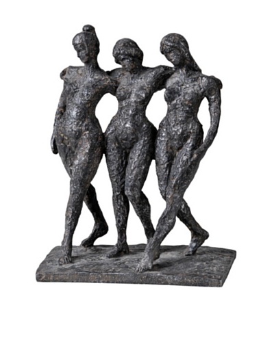 Trio, Antique Bronze