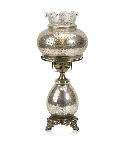 Lorena Vintage Mercury Glass Shade Lamp