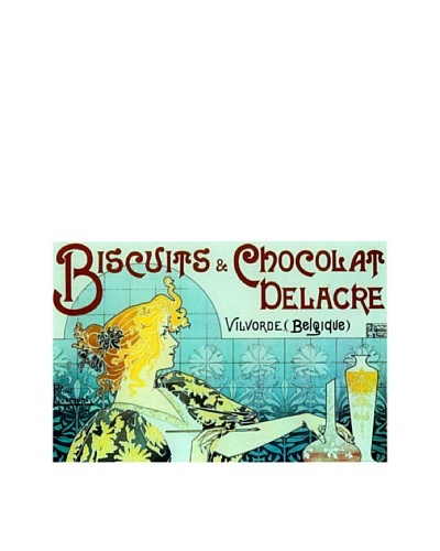 Chocolate Biscuits Giclée Canvas Print