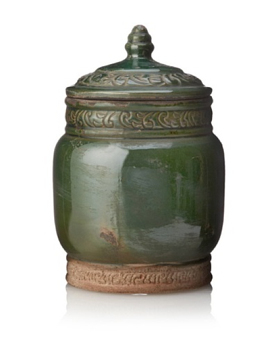 Trocadero Terracotta Lidded Jar