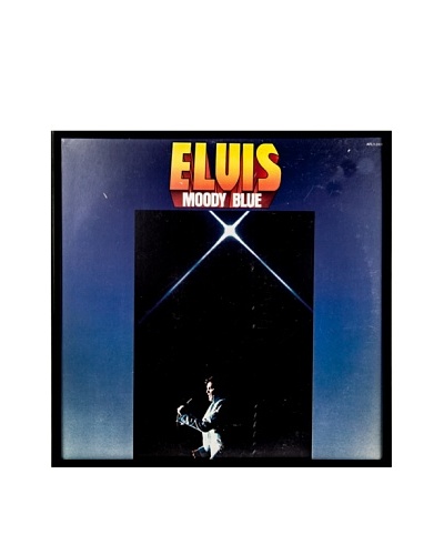 Elvis Presley: Moody Blue Framed Album Cover