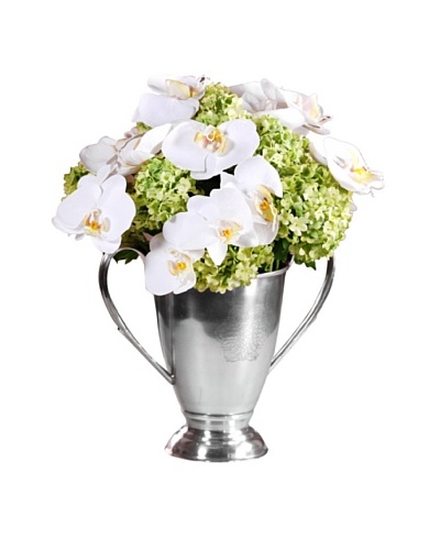 15 Orchid/Snowball Urn