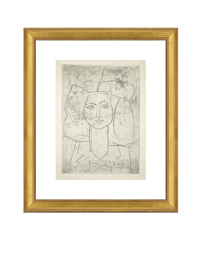 Pablo Picasso Portrait of Francoise, dressed... Framed Art