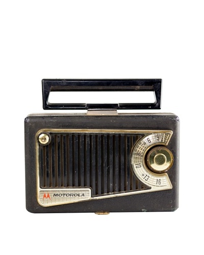 Vintage Motorola Radio, Black