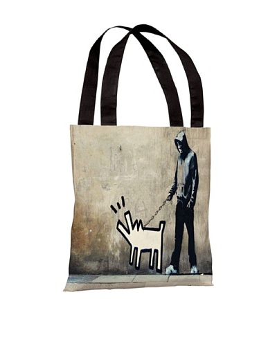 Banksy Choose Your Weapon Tote Bag