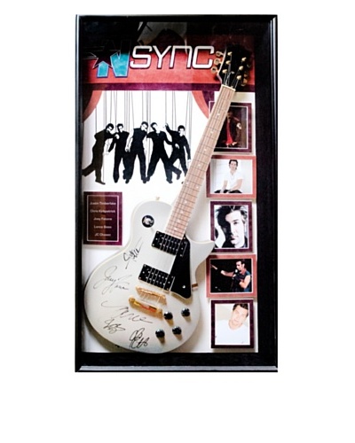 Signed NSYNC Guitar