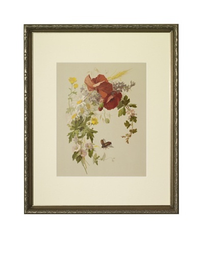 1880s Buttercups Floral Spray