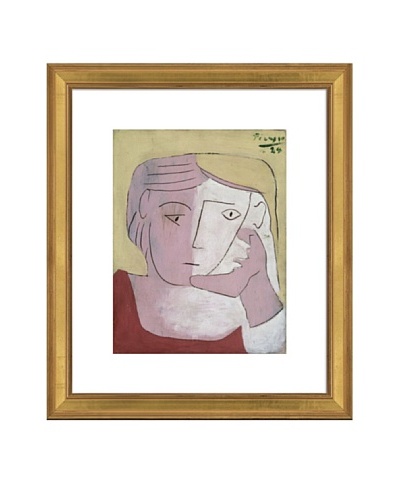 Pablo Picasso Head of a Woman, 1924 Framed Art