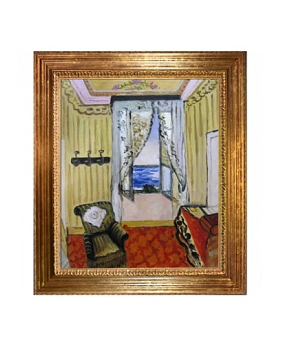 My Room at the Beau-Rivage Framed Reproduction Oil Painting by Henri Matisse