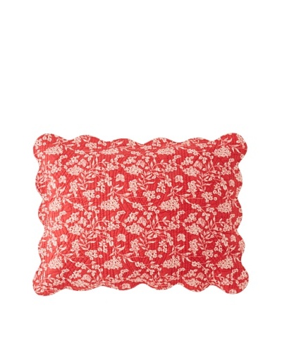 Toile Pillow Sham [Red]
