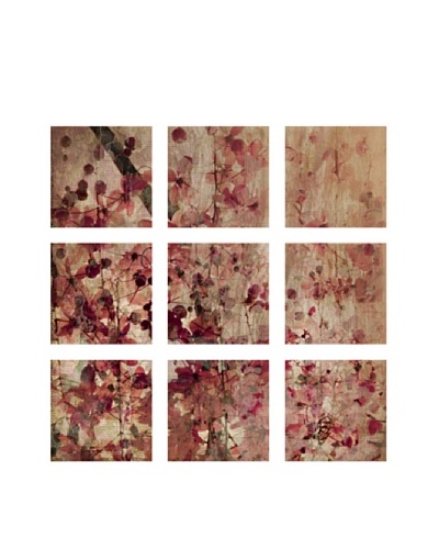 Pink Blossoms, Polyptych