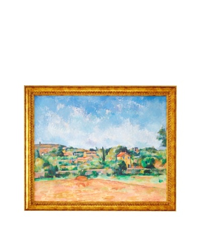 Paul Cézanne: The Bellevue Plain, also called The Red Earth (La Plaine de Bellevue, dit aussi Les Te...
