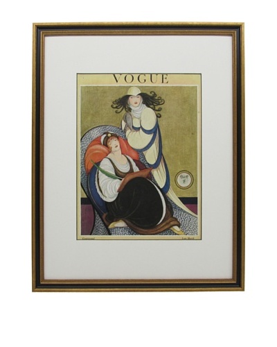 Original Vogue Cover from 1918 by George Wolfe Plank