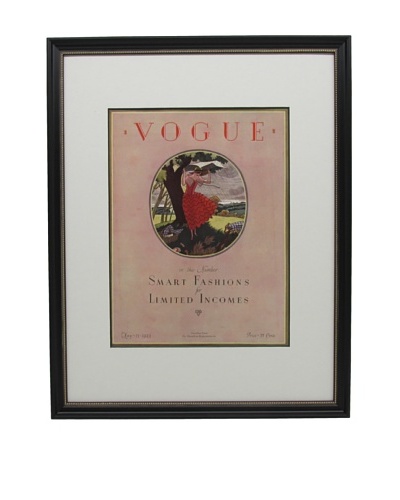 Original Vogue Cover from 1923 by Leslie Saalburg