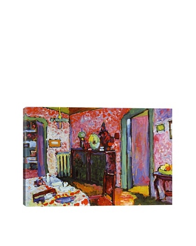 Wassily Kandinsky's Interior (My Dining Room) Giclée Canvas Print