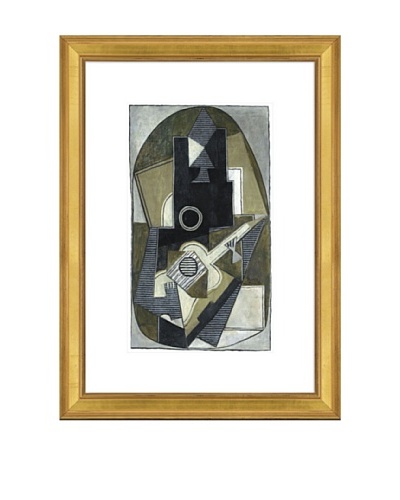 Pablo Picasso L'Homme a la Guitare, 1918 Framed Art