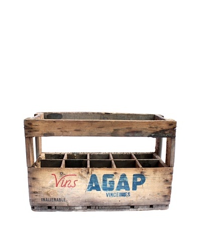 Vintage Wine Crate Vin AGAP