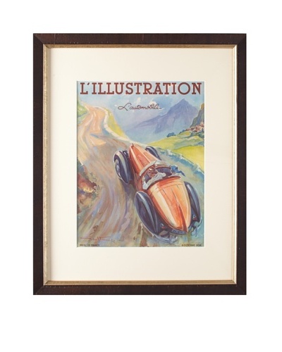Original French L'Illustration Magazine Cover by Geo Ham, 1938