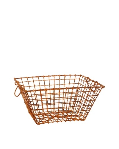 French Oyster Basket, Brown