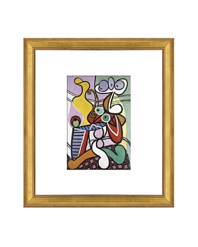 Pablo Picasso Large Still Life with Pedestal Table Framed Art