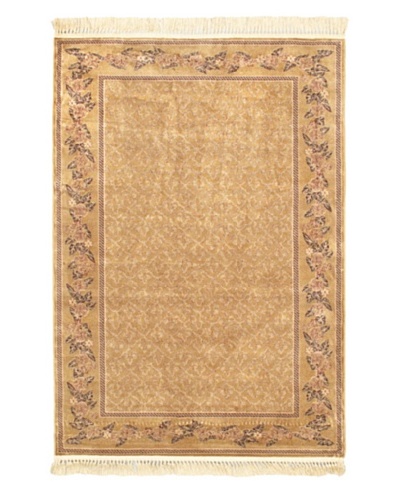 Persian Traditional Rug, Beige, 4' 7 x 6' 7