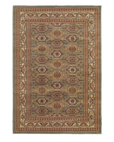 Royale Rug, Copper/Green, 5' 3 x 7' 7
