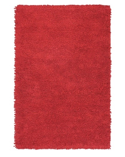 Handmade Ritz Modern Shag, Red, 4' x 6'