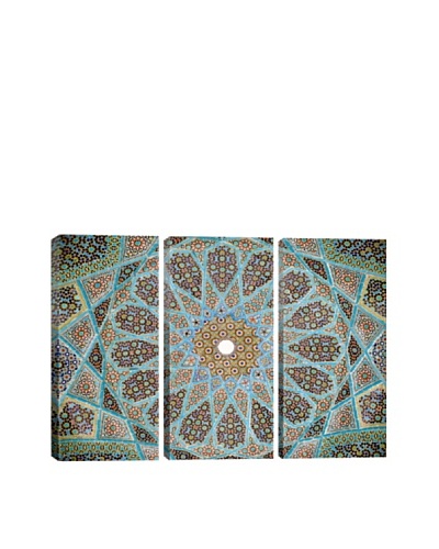 Tomb of Hafez Mosaic Photographic Art Triptych Print