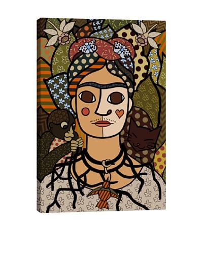 Self Portrait (After Frida Kahlo) Canvas Giclée Print
