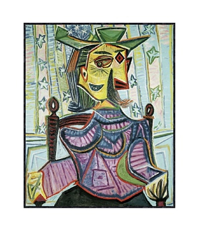 Pablo Picasso Seated Portrait of Dora Maar Framed Art