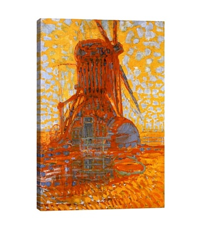 Piet Mondrian's Mill in Sunlight (1908) Giclée Canvas Print