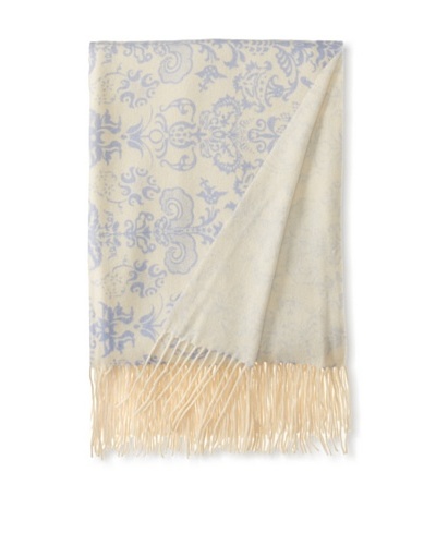 a & R Cashmere Printed Wool and Cashmere Throw