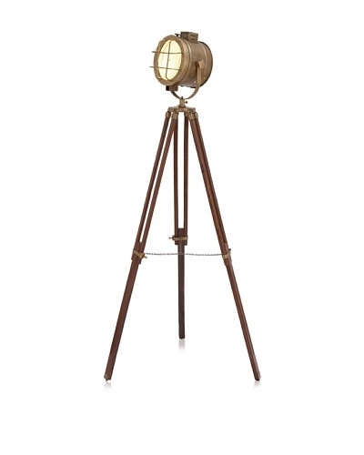 UMA Industrial Chic Standing Studio Light, Aged Bronze
