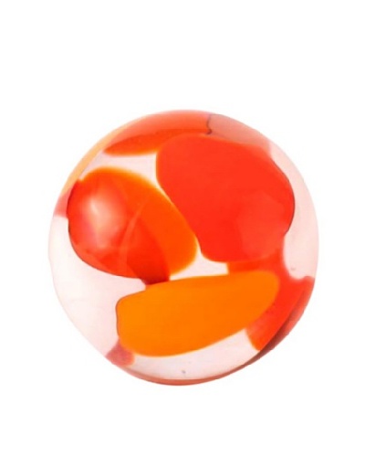 Abby Modell Small Paper Weight, Orange SwirlAs You See